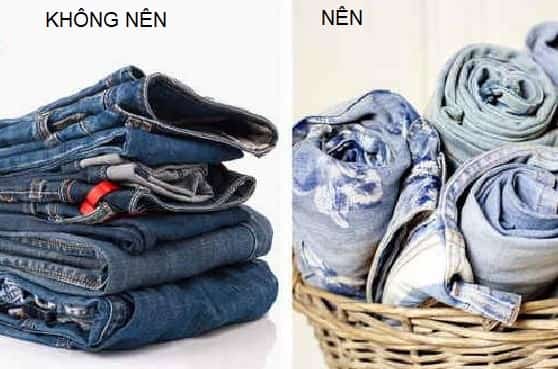 sai lầm trong cách giặt quần jeans