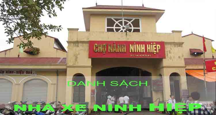 Danh sách nhà xe Ninh Hiệp đi tỉnh và nội ngoại thành Hà Nội (Cập nhật)